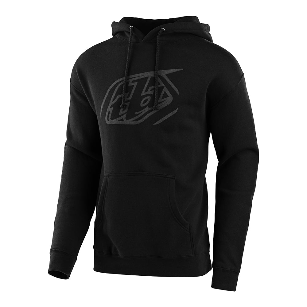 TLD Pullover Hoodie Cropped Badge Black / Reflective Black / Reflective