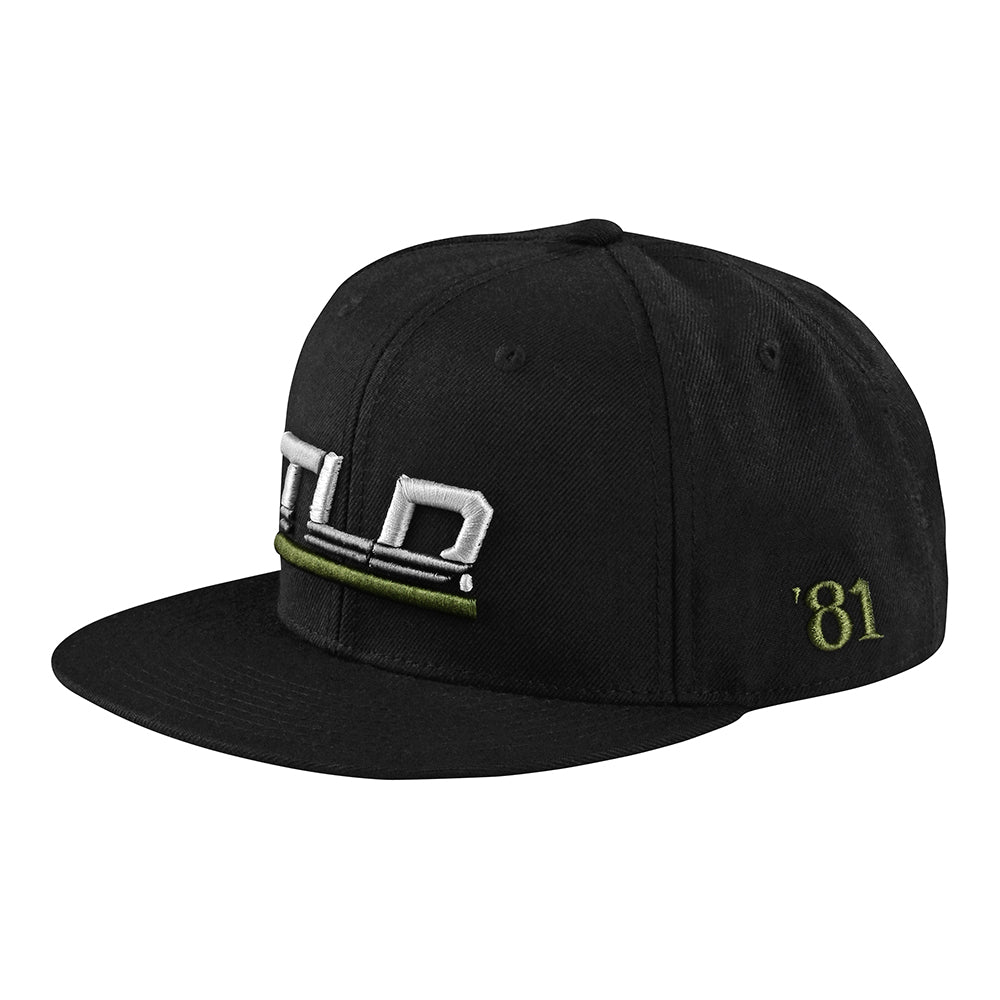 TLD Flat Bill Snapback Speed Black