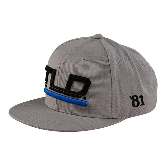 TLD Flat Bill Snapback Speed Grey