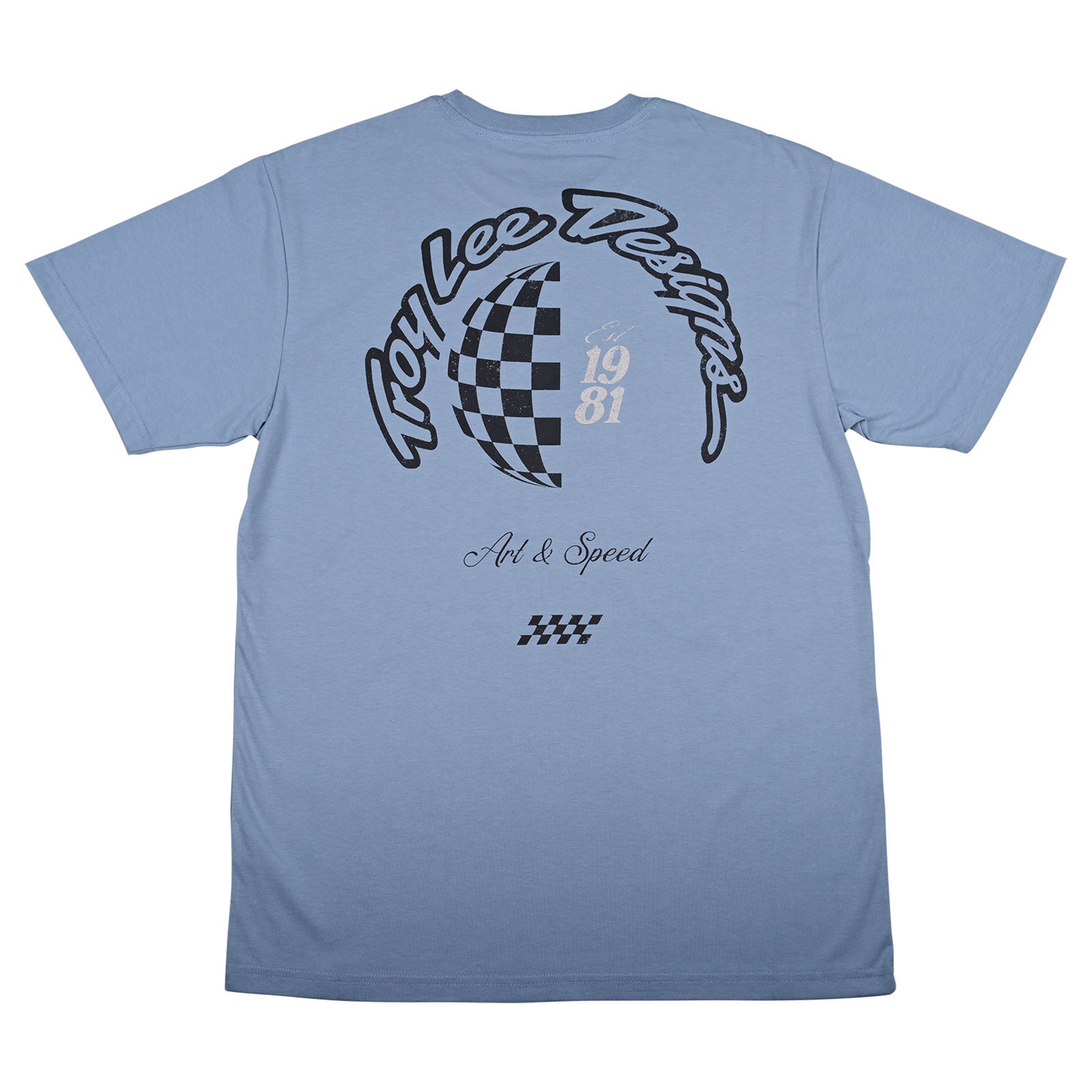 TLD Short Sleeve Tee Worldwide Dusty Blue