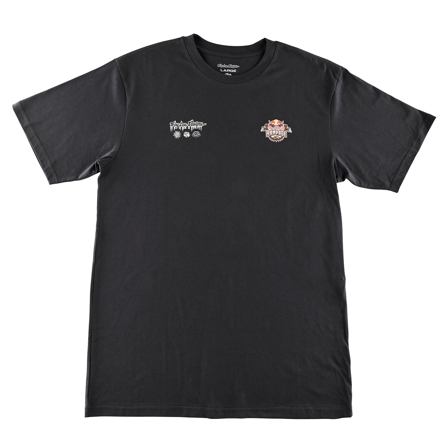 TLD Short Sleeve Tee Troy Lee Designs X Redbull Rampage Altered Reality Coal