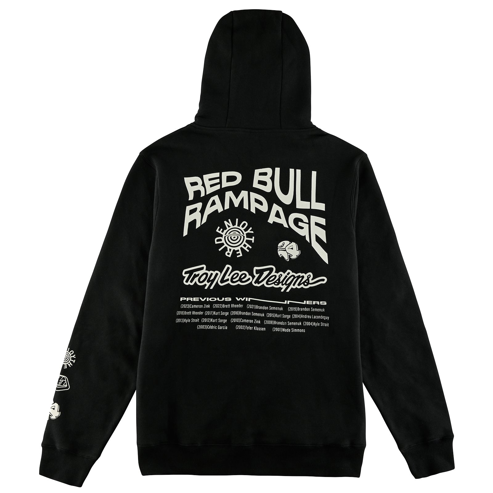 TLD Pullover Hoodie Troy Lee Designs X Redbull Rampage Mind Melt Black