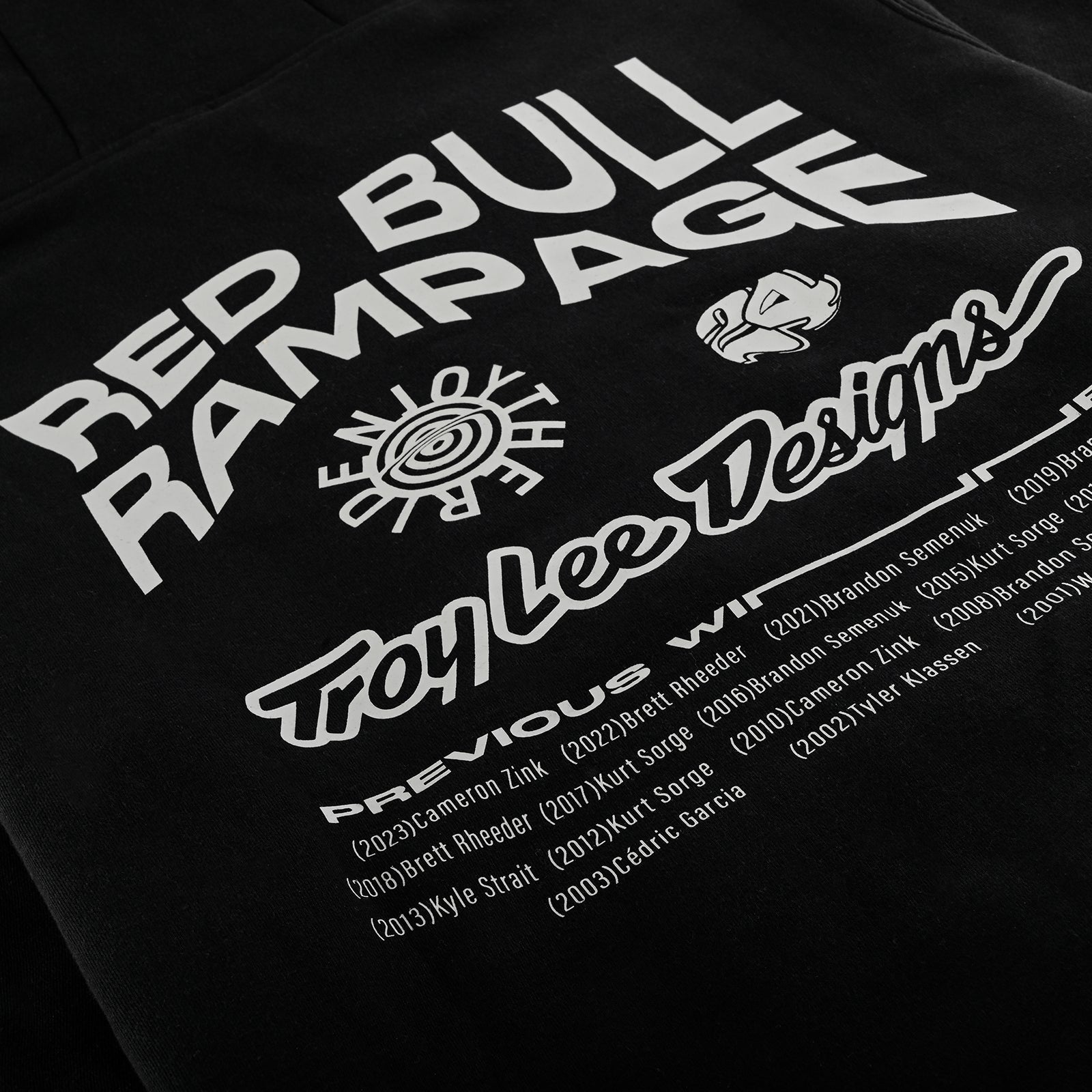 TLD Pullover Hoodie Troy Lee Designs X Redbull Rampage Mind Melt Black