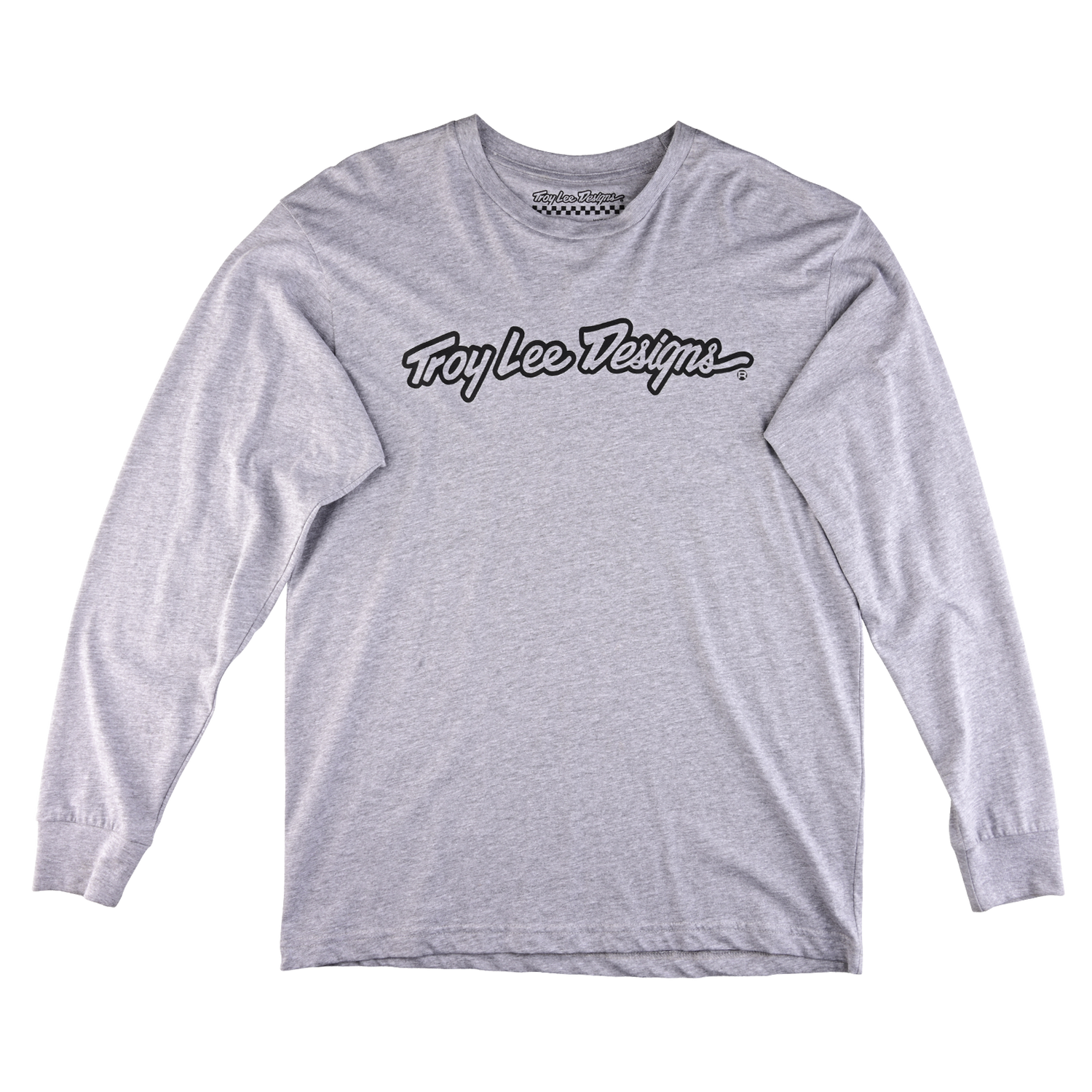 TLD Long Sleeve Tee Signature Heather Grey Heather Grey