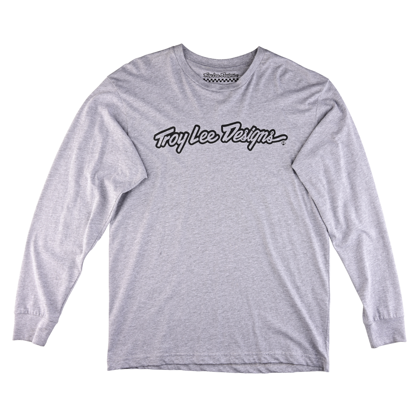 TLD Long Sleeve Tee Signature Heather Grey Heather Grey