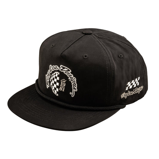 TLD Unstructured Snapback Worldwide Black Black