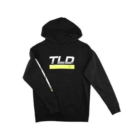 Youth Pullover Hoodie Speed Black