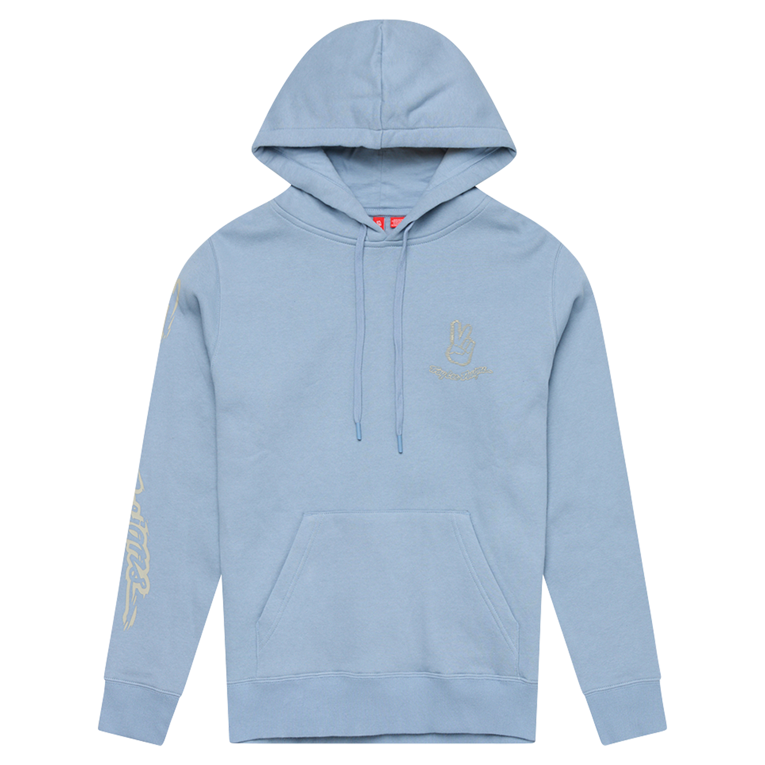 TLD Womens Pullover Peace Out Smoke Blue