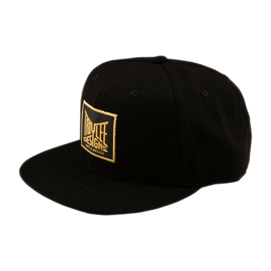 Flat Bill Snapback Handlebar Black