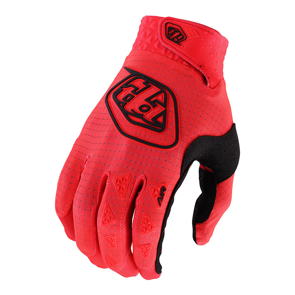 Troy Lee Air Glove Solid Glo Red