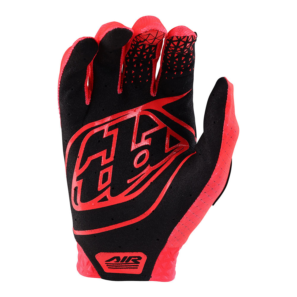 Troy Lee Air Glove Solid Glo Red