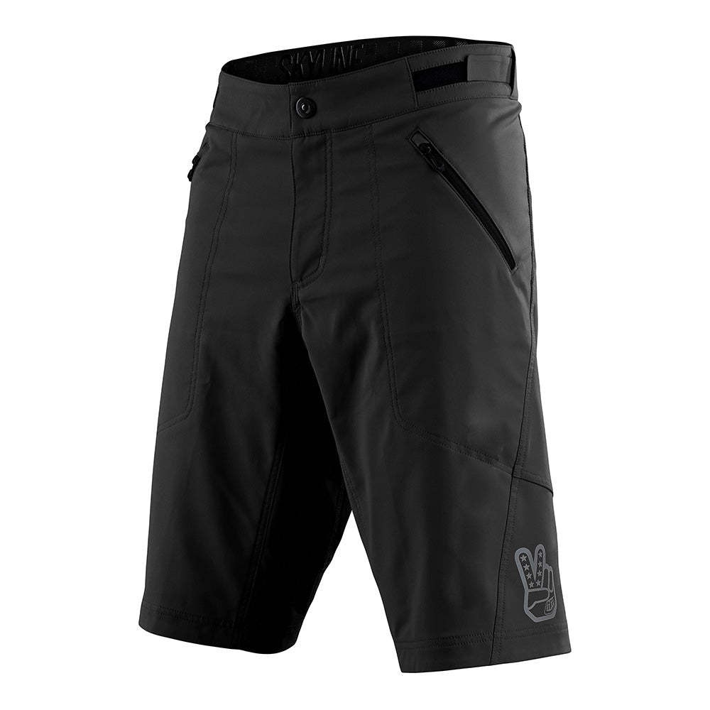 Troy Lee Skyline Short W/Liner Solid Black