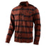 Troy Lee Grind Flannel Stripe Russet