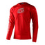 Troy Lee Skyline Long Sleeve Chill Jersey Iconic Fiery Red