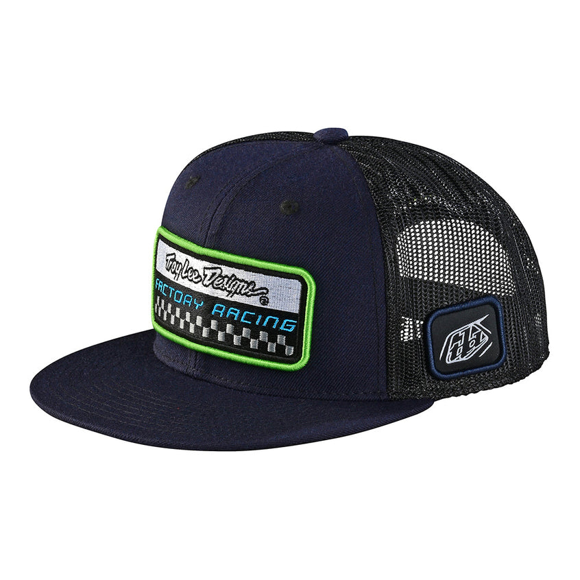 Snapback Hat TLD Factory Pit Crew Navy