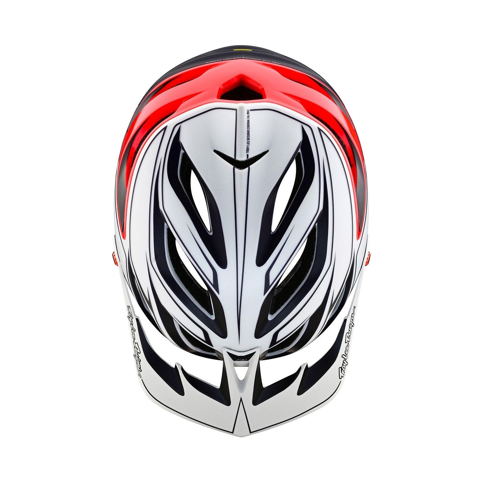 TLD A3 Helmet Pin White / Red