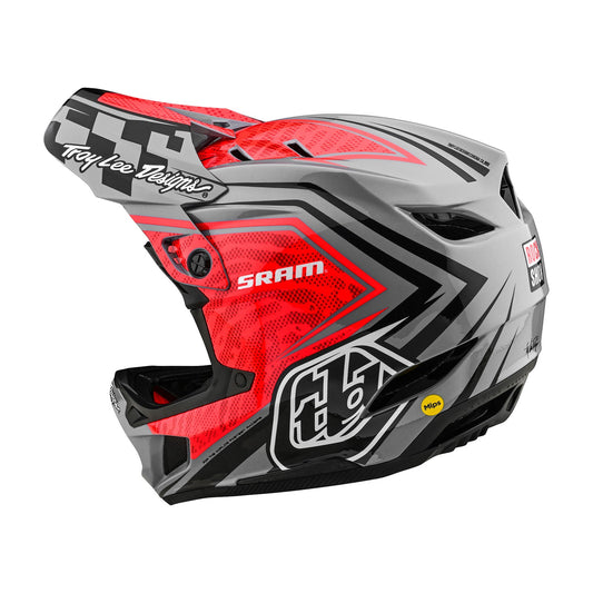 D4 Carbon Helmet W/MIPS SRAM Red / Black