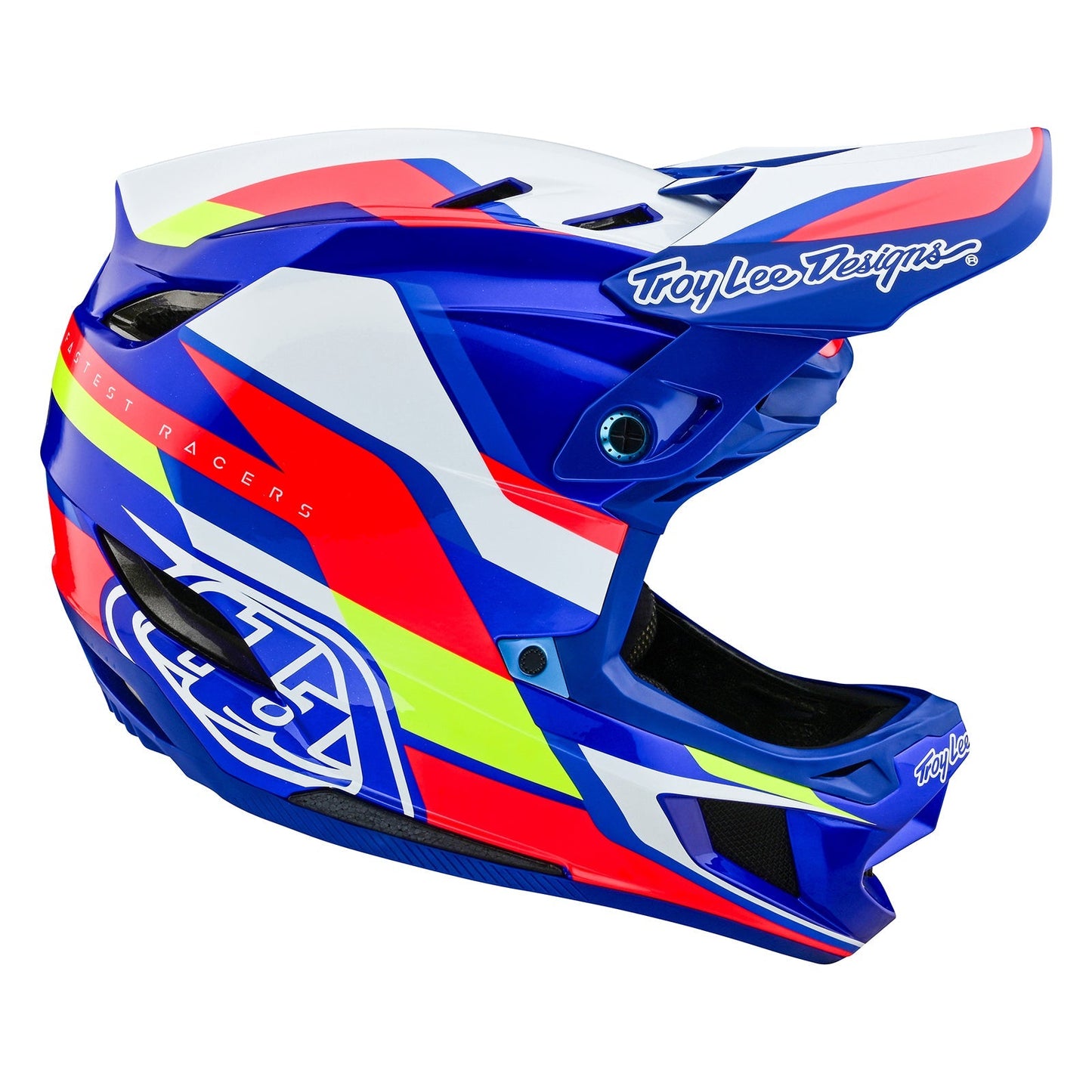 TLD D4 Composite Helmet Omega White / Blue