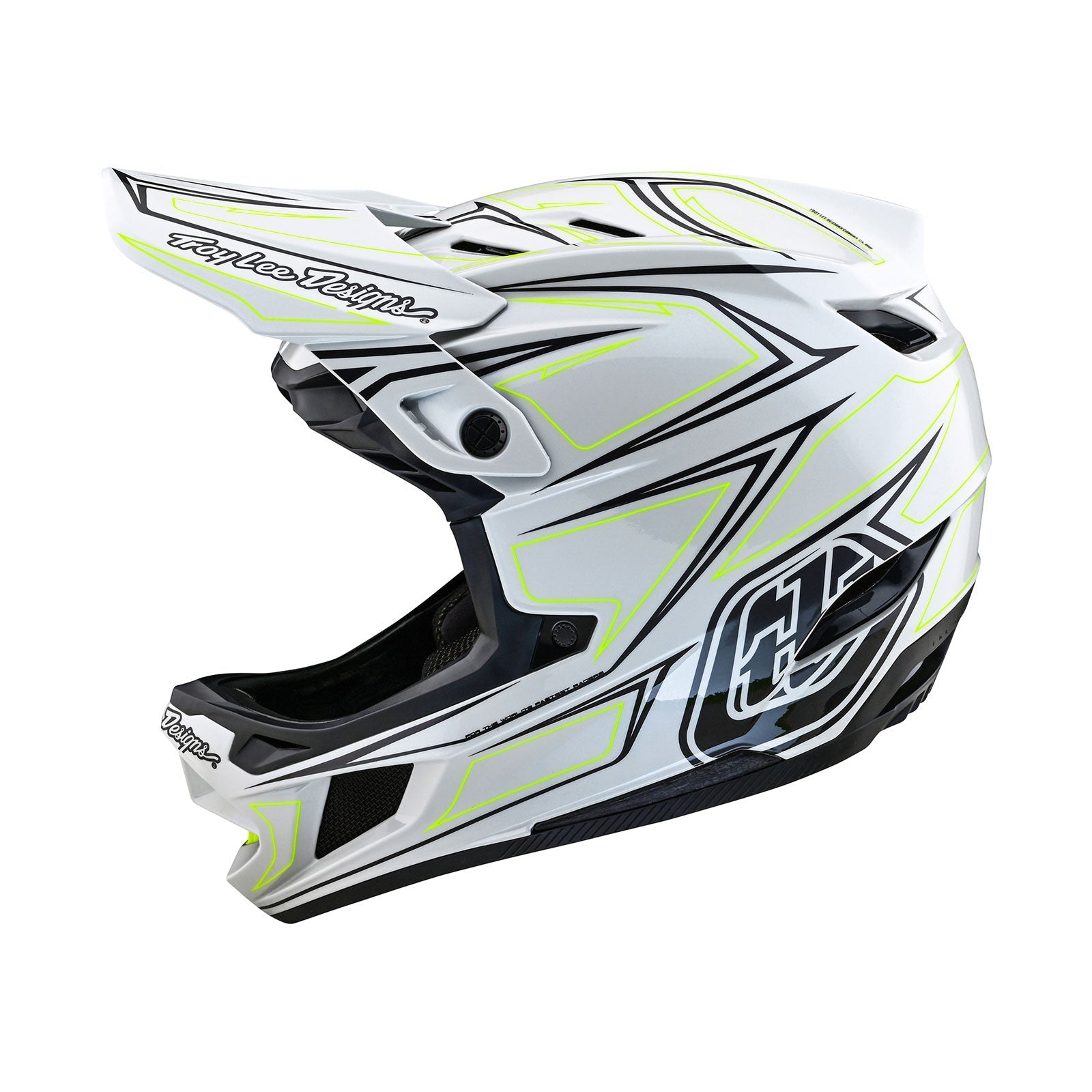 TLD D4 Composite Helmet W/MIPS Pinned Light Gray