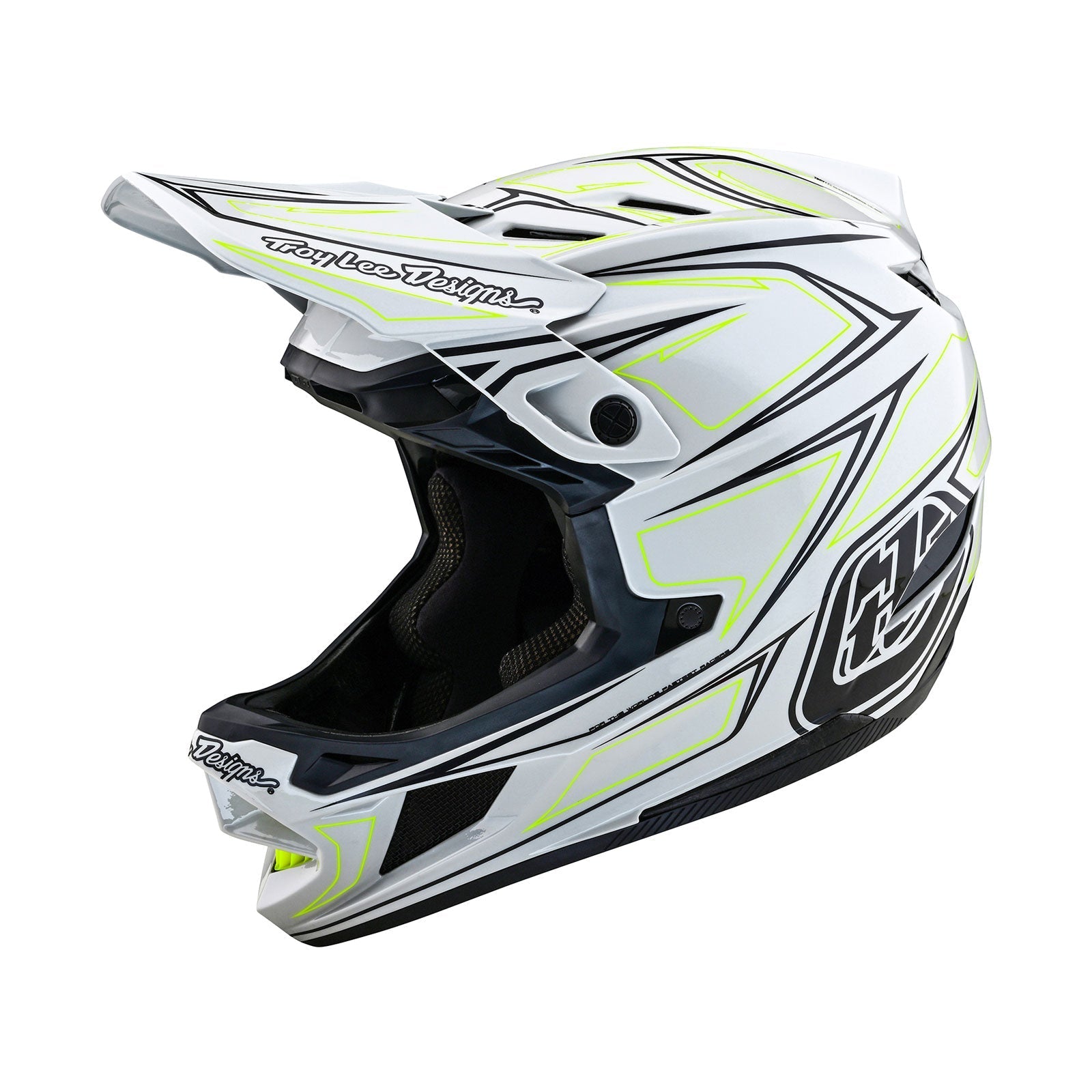 TLD D4 Composite Helmet W/MIPS Pinned Light Gray