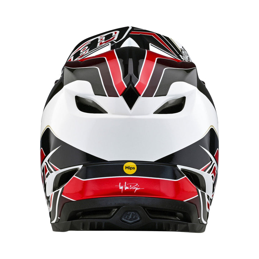 D4 Polyacrylite Helmet W/MIPS Block Charcoal / Red