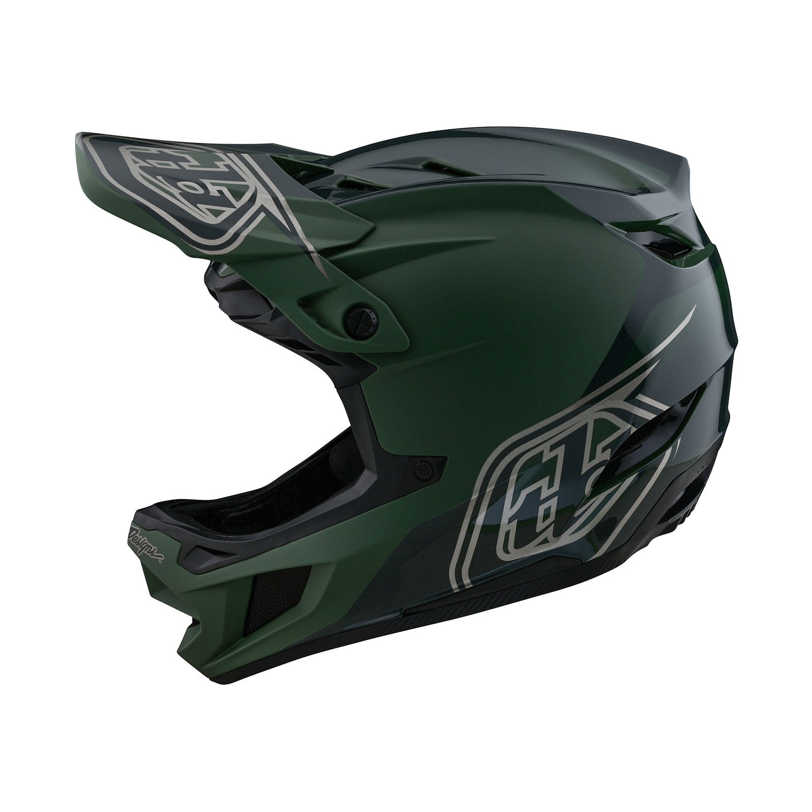 TLD D4 Polyacrylite Helmet W/MIPS Shadow Olive