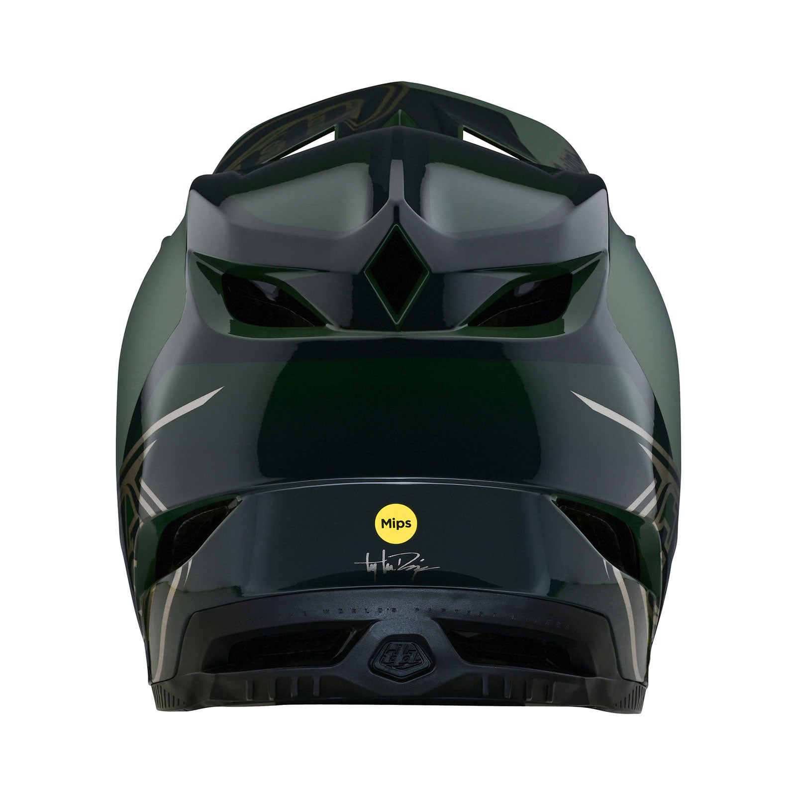 TLD D4 Polyacrylite Helmet W/MIPS Shadow Olive