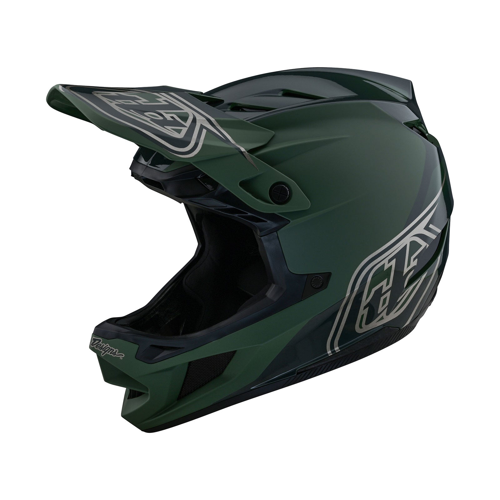 TLD D4 Polyacrylite Helmet W/MIPS Shadow Olive