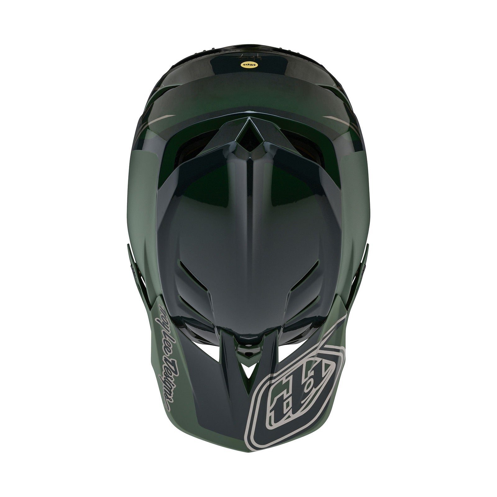 TLD D4 Polyacrylite Helmet W/MIPS Shadow Olive