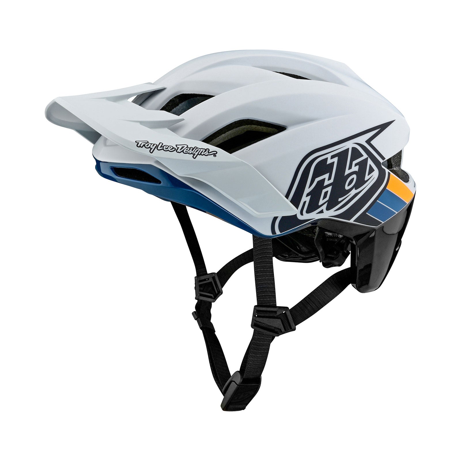 TLD Flowline SE Helmet Badge Light Grey / Charcoal