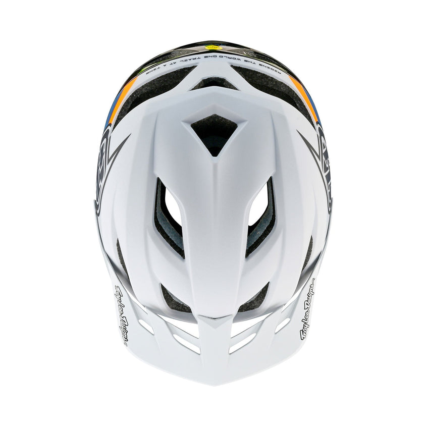 TLD Flowline SE Helmet Badge Light Grey / Charcoal