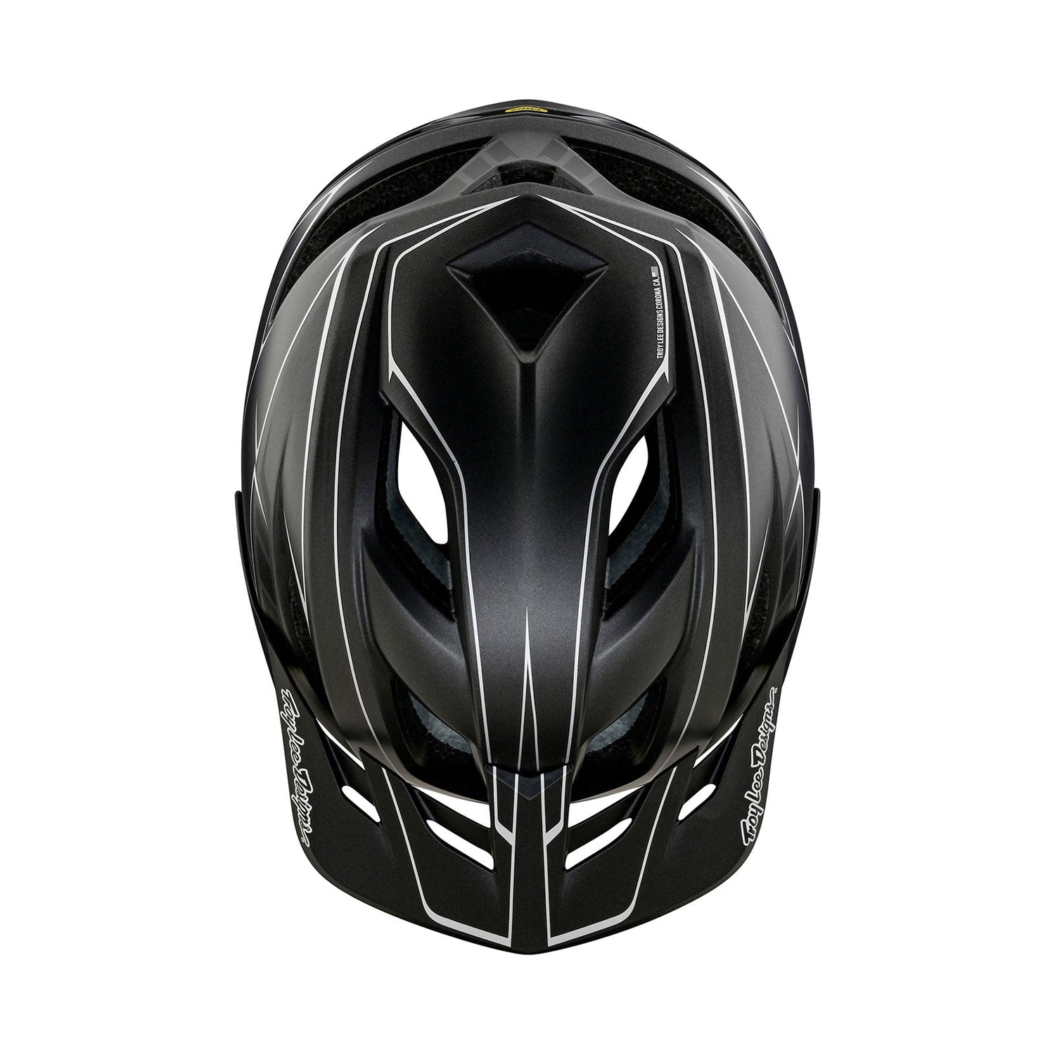 Flowline SE Helmet W/MIPS Pinstripe Charcoal / Black