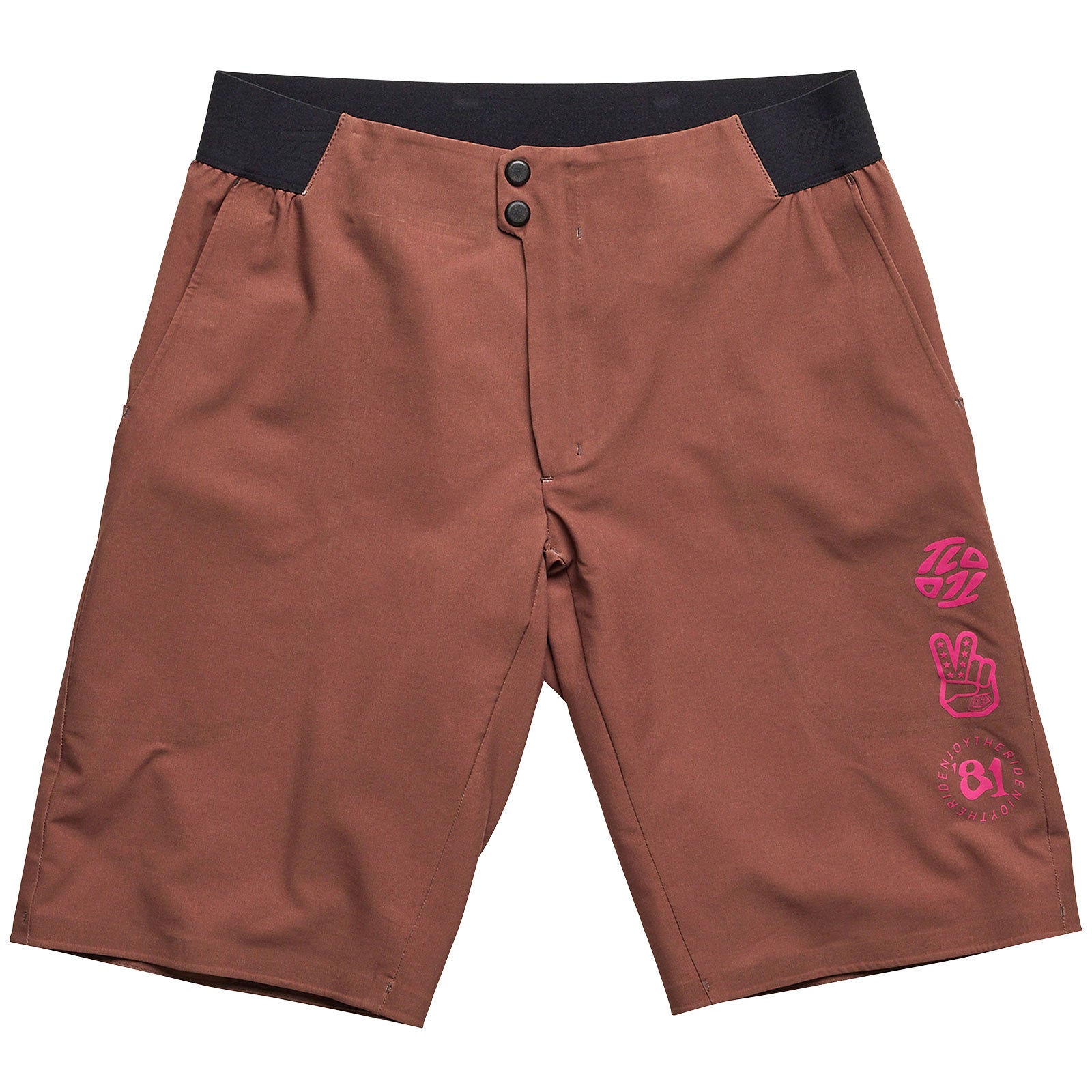 Troy Lee Flowline Superlyte Short Mono Chocolate