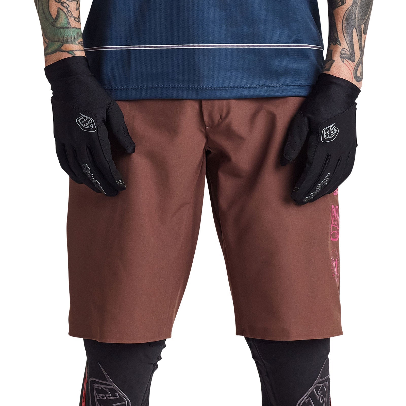 Troy Lee Flowline Superlyte Short Mono Chocolate