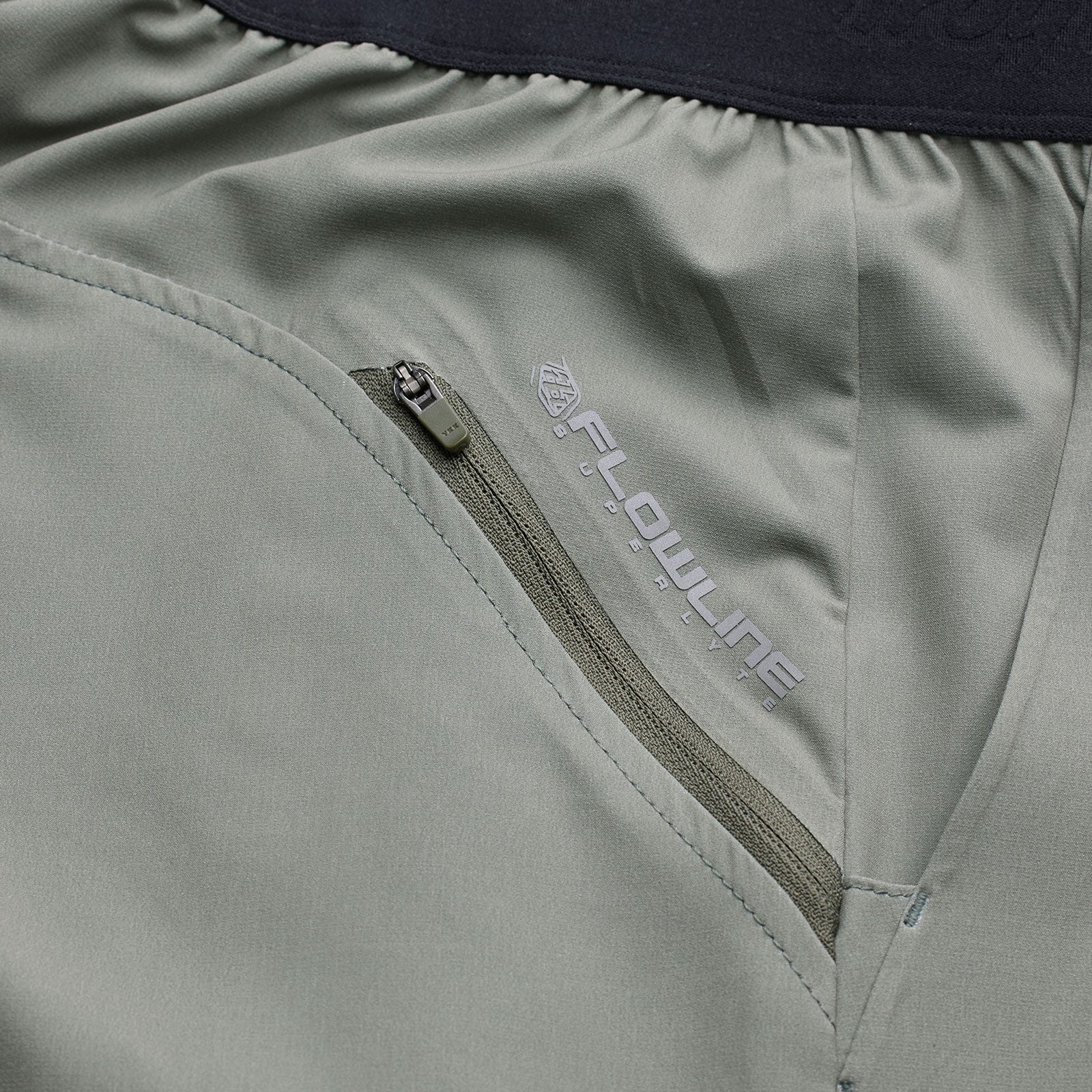 Troy Lee Flowline Superlyte Short Mono Olive