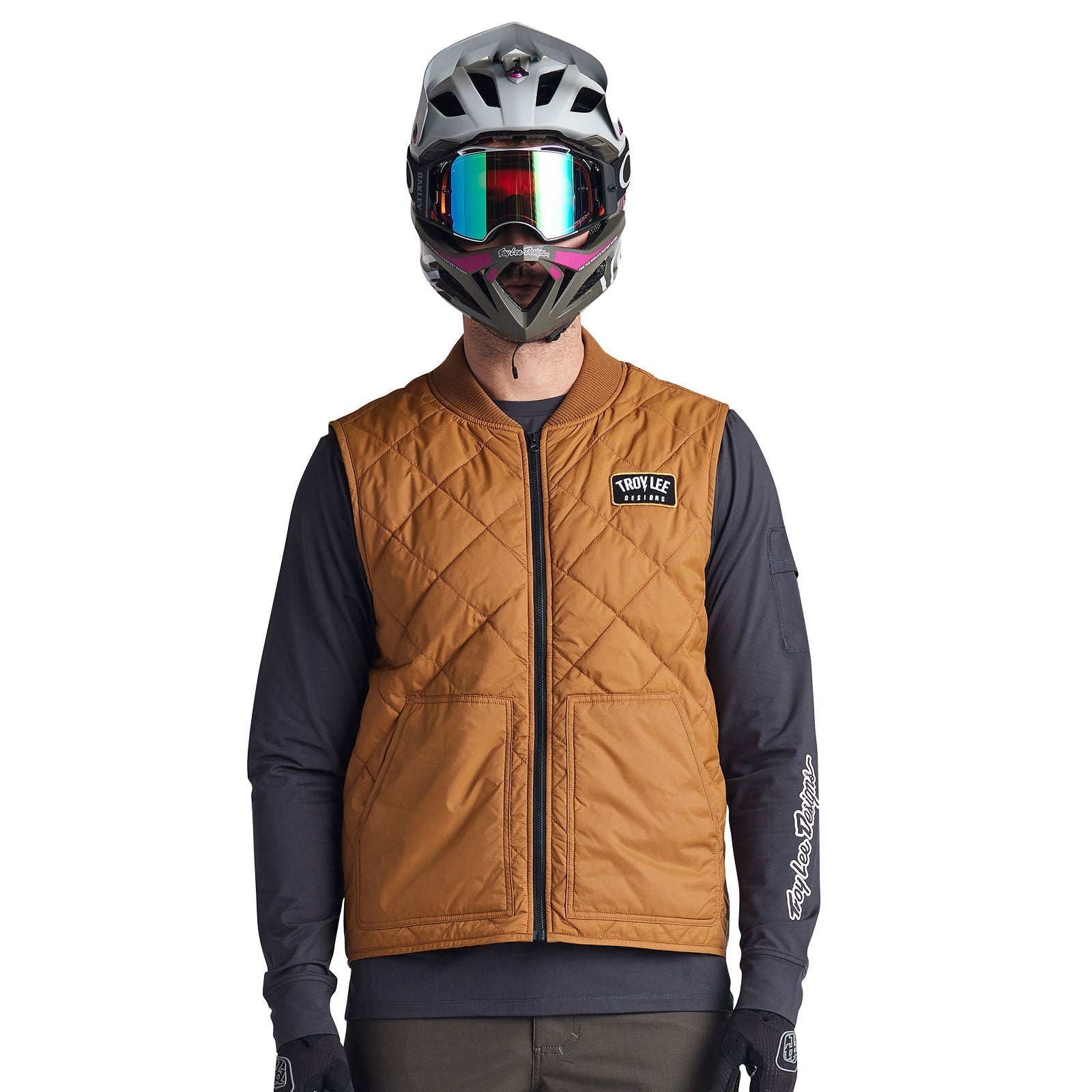 TLD Ruckus Ride Vest Mono Dark Canvas