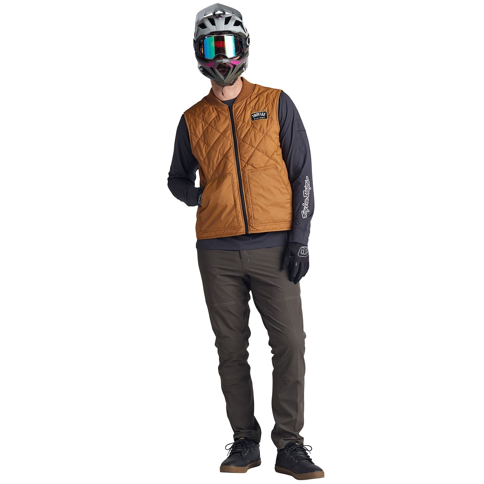 TLD Ruckus Ride Vest Mono Dark Canvas
