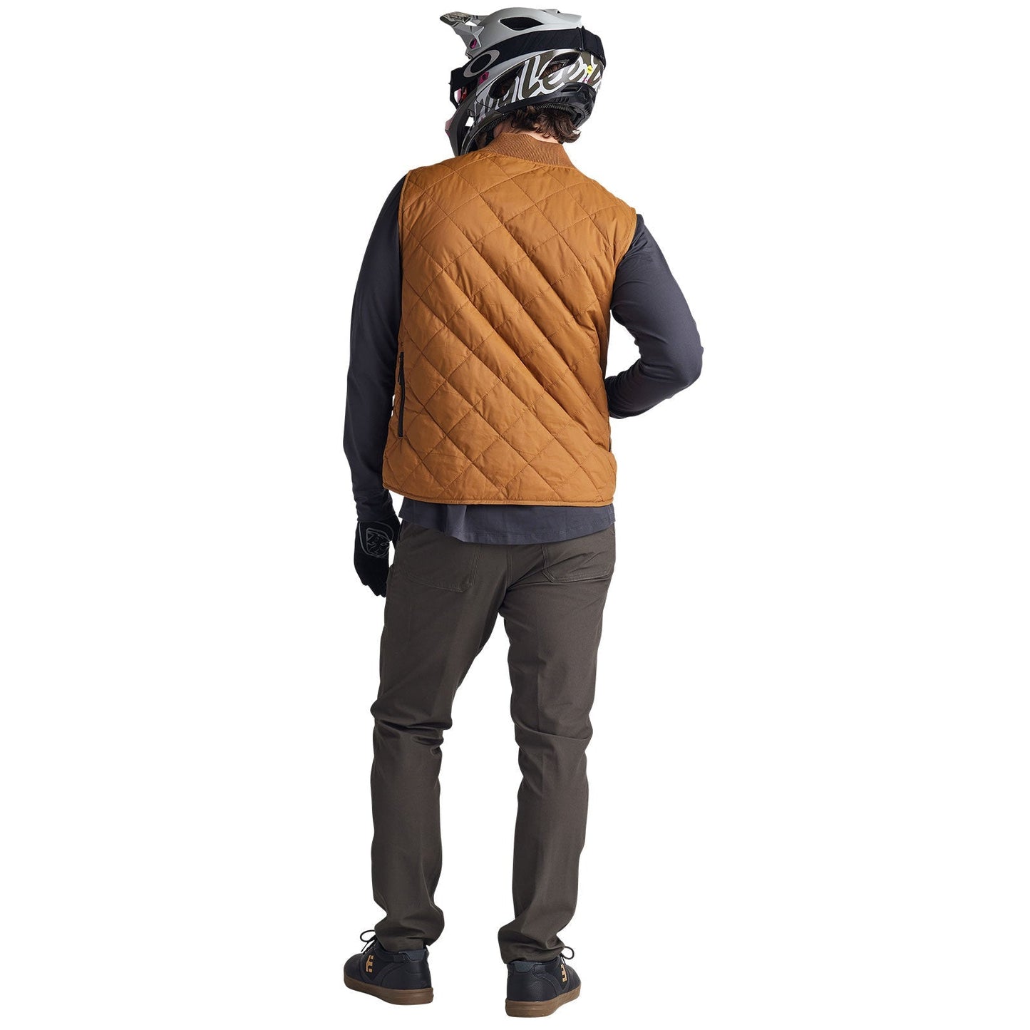 Troy Lee Ruckus Ride Vest Mono Dark Canvas