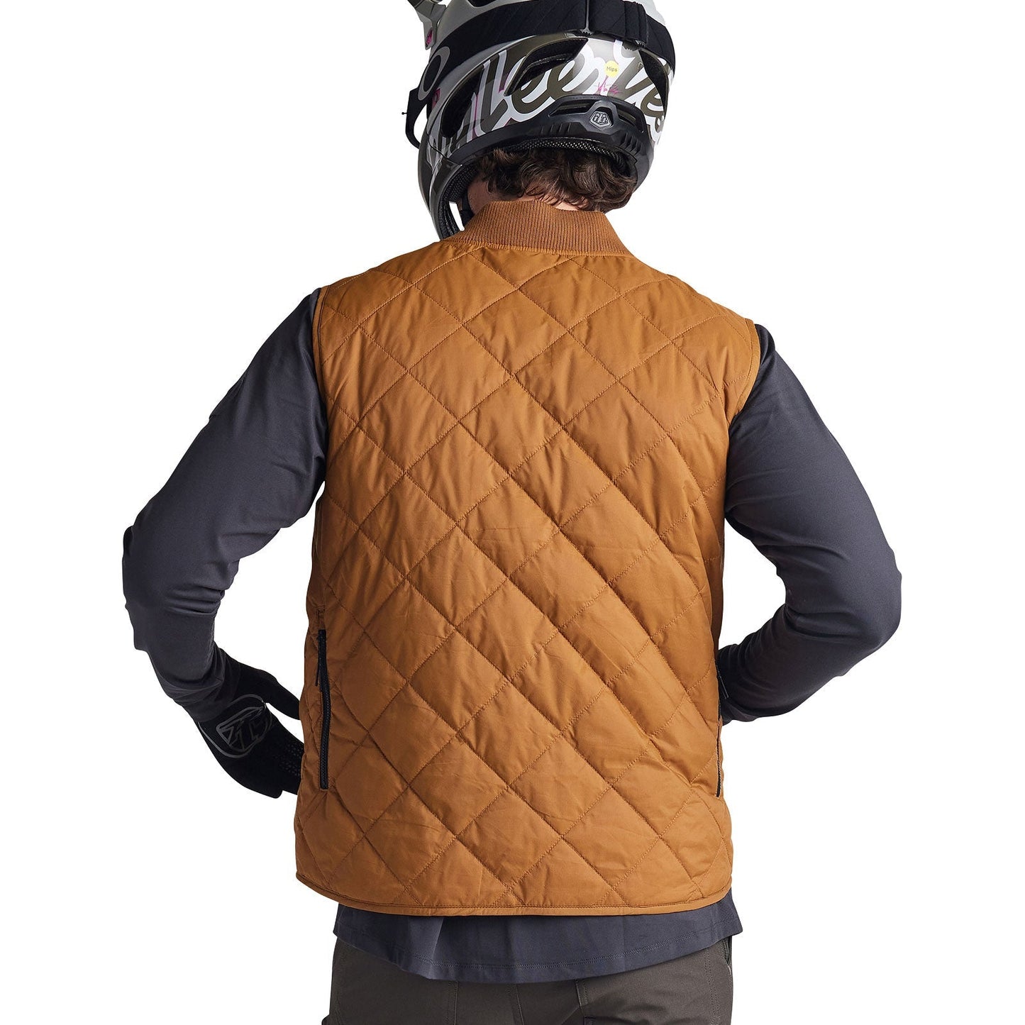 Troy Lee Ruckus Ride Vest Mono Dark Canvas