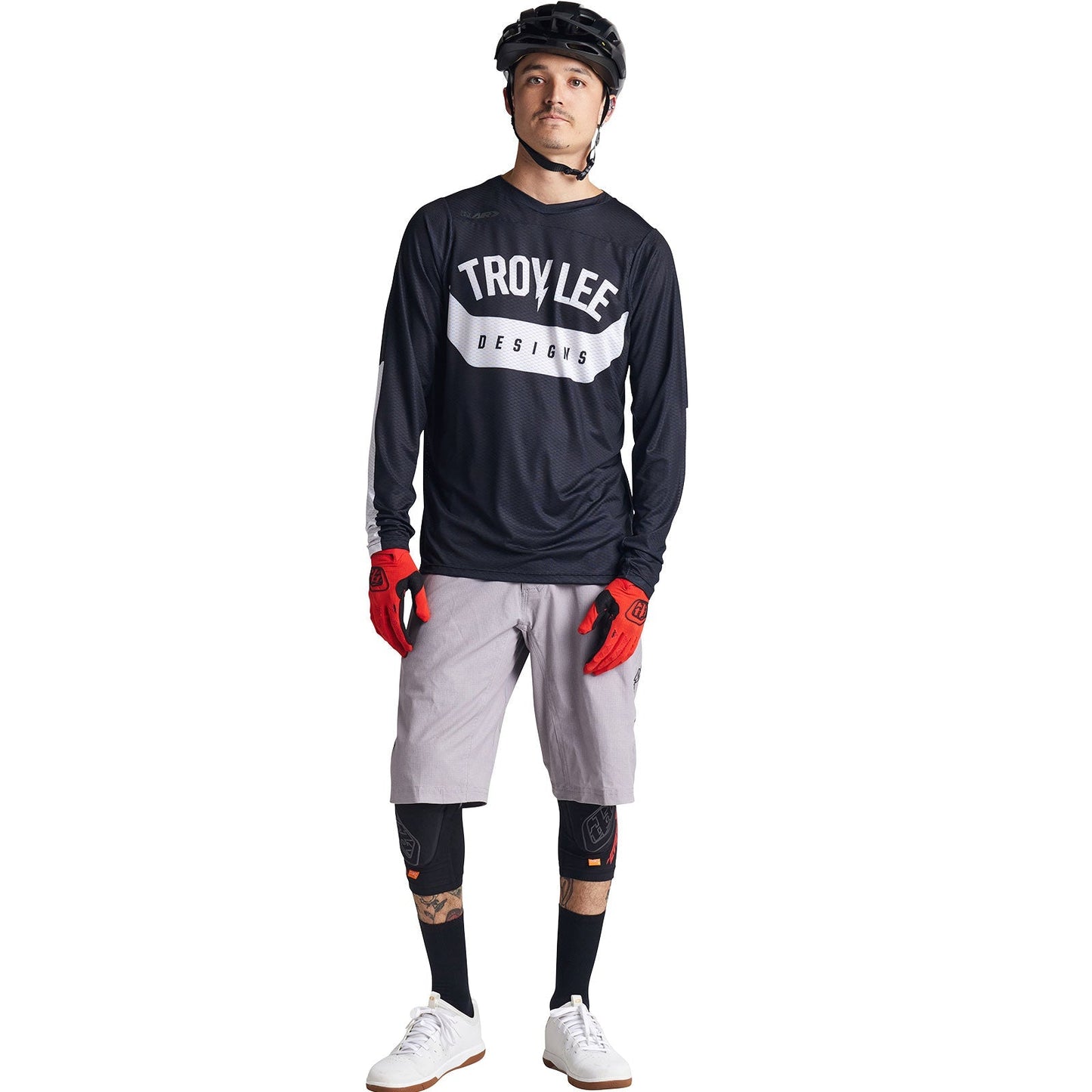 Troy Lee Skyline Air LS Jersey Aircore Black