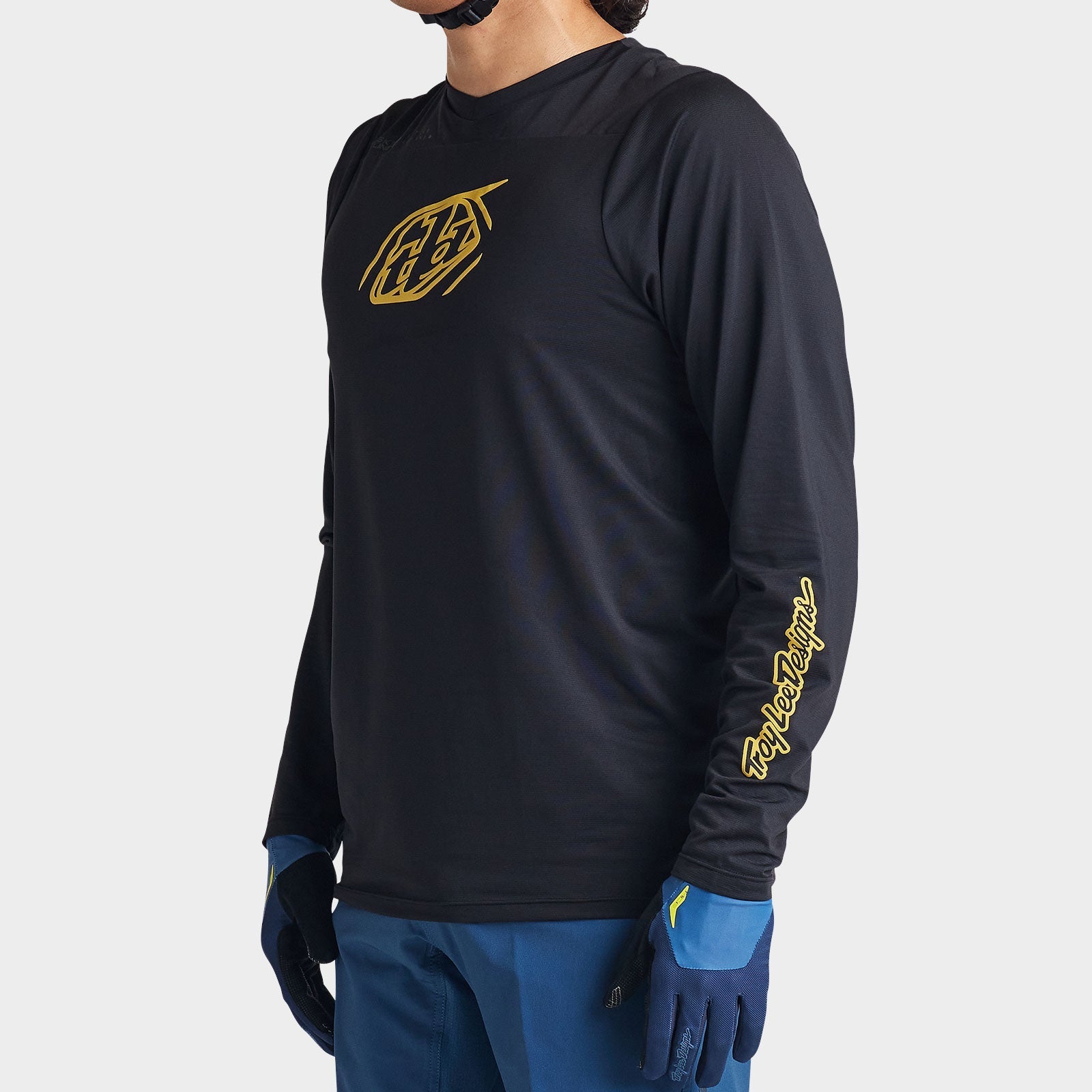 Troy Lee Skyline LS Jersey Iconic Black