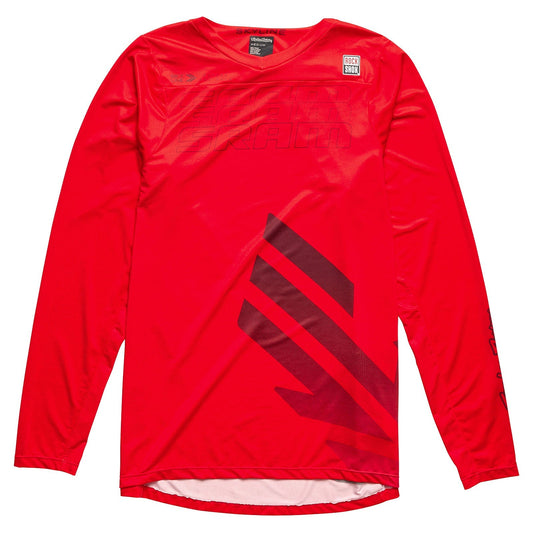 Troy Lee Skyline LS Jersey SRAM Eagle One Fiery Red