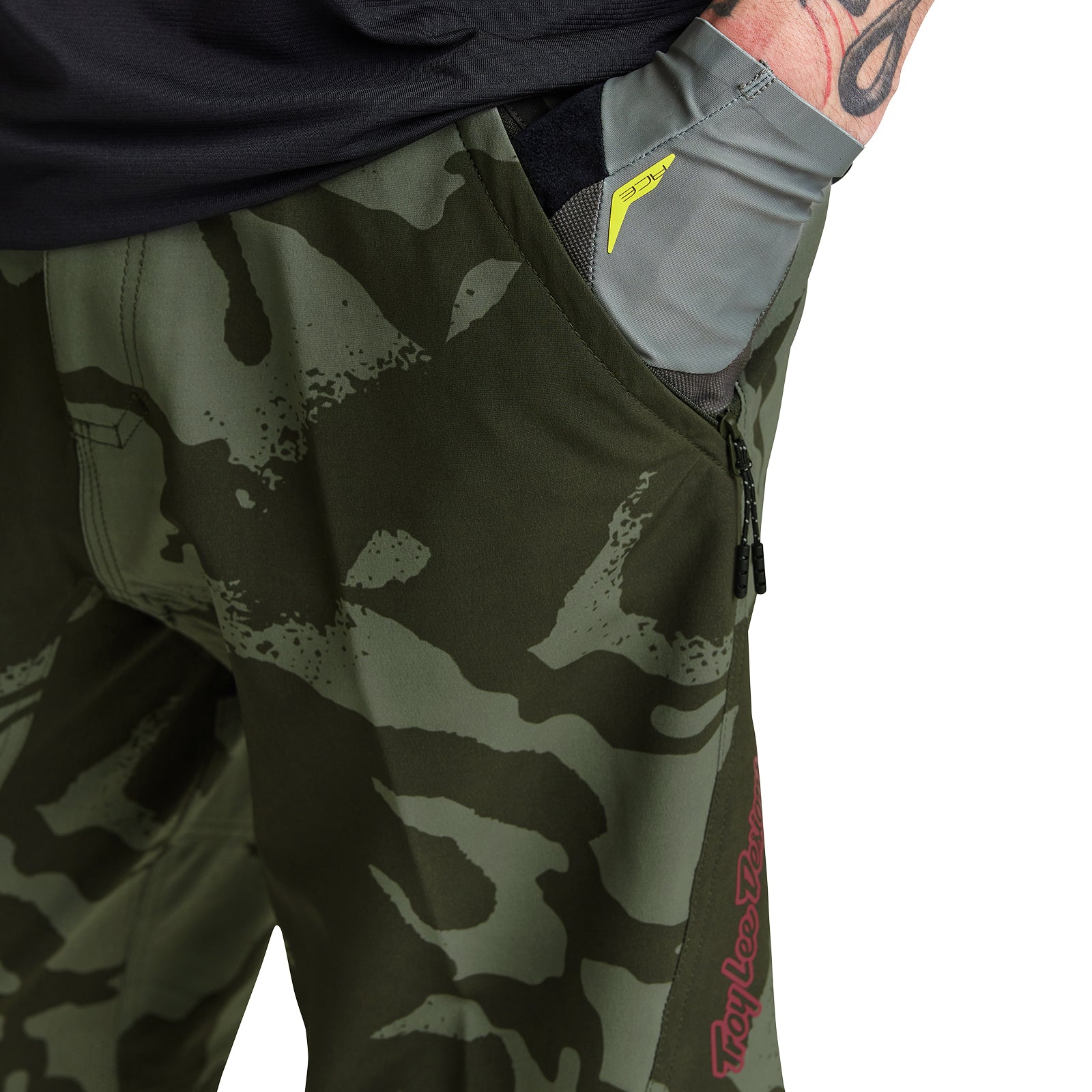 Troy Lee Skyline Short W/liner Shadow Camo Olive