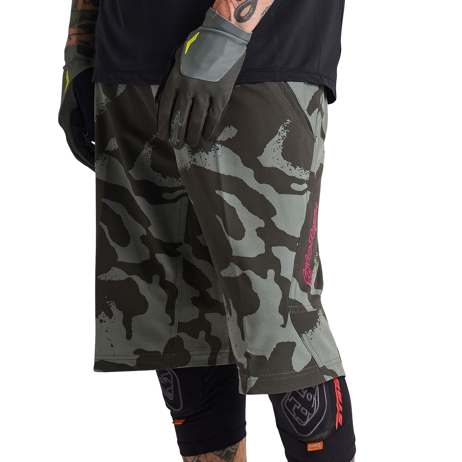 Troy Lee Skyline Short W/liner Shadow Camo Olive
