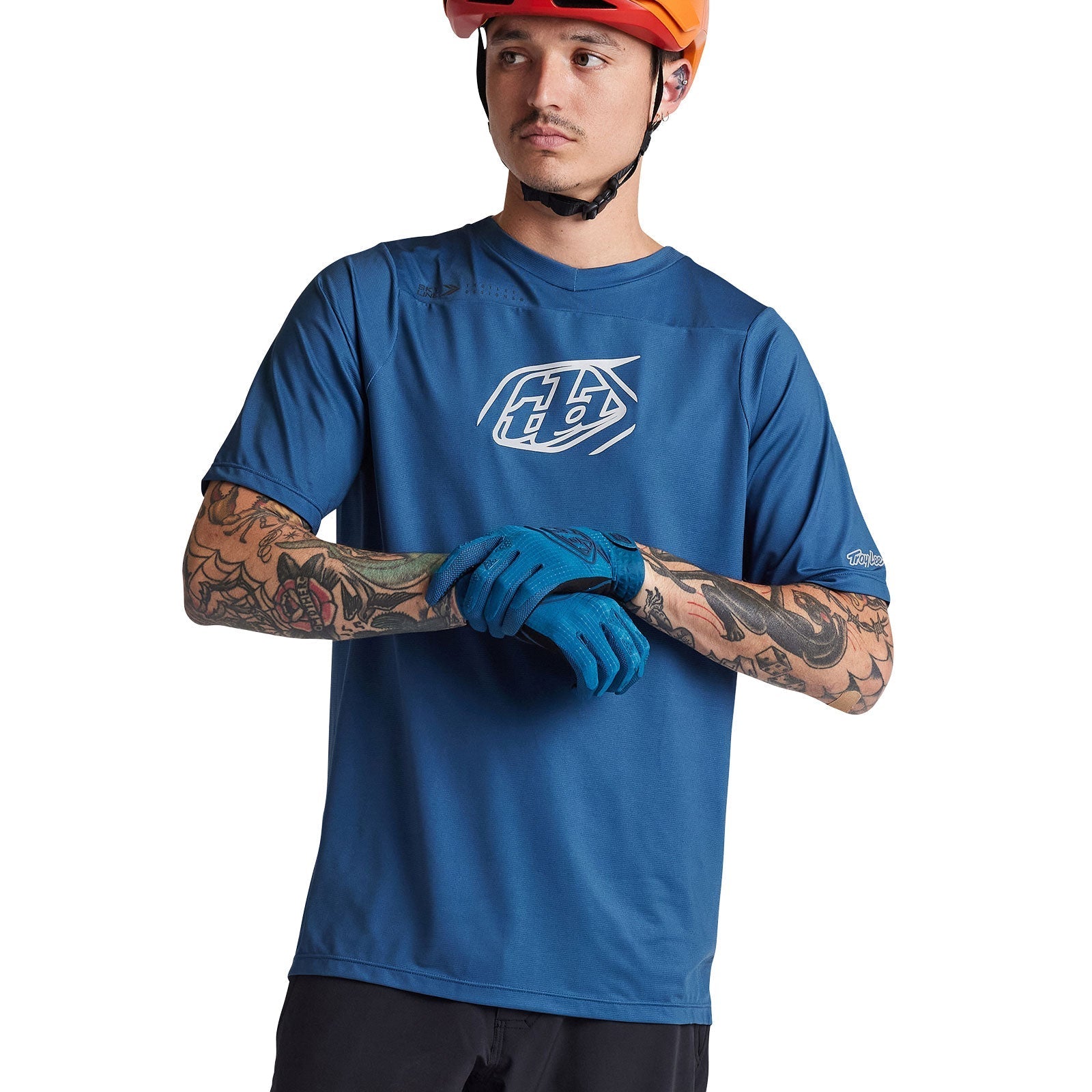 Troy Lee Skyline SS Jersey Iconic Indigo