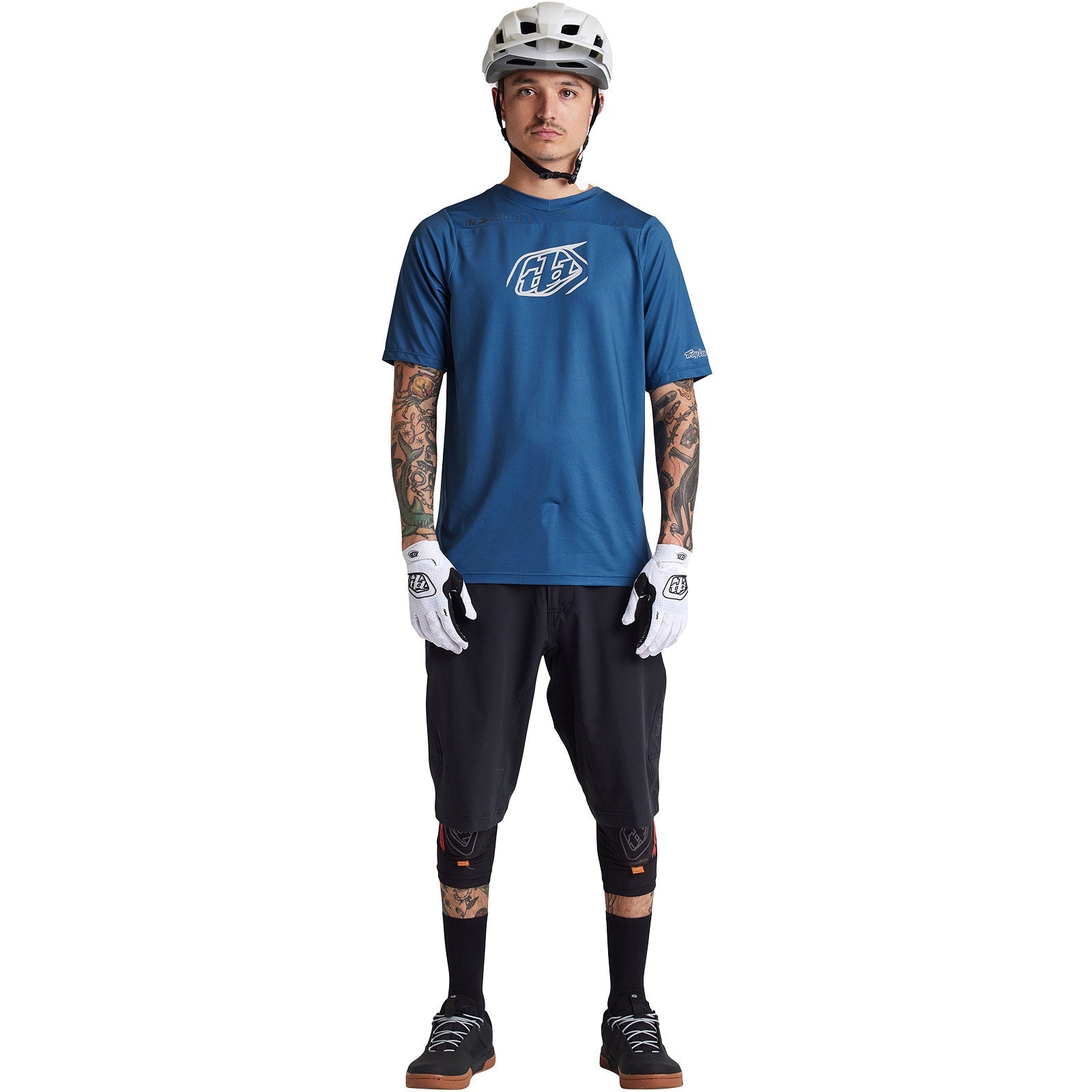 Troy Lee Skyline SS Jersey Iconic Indigo