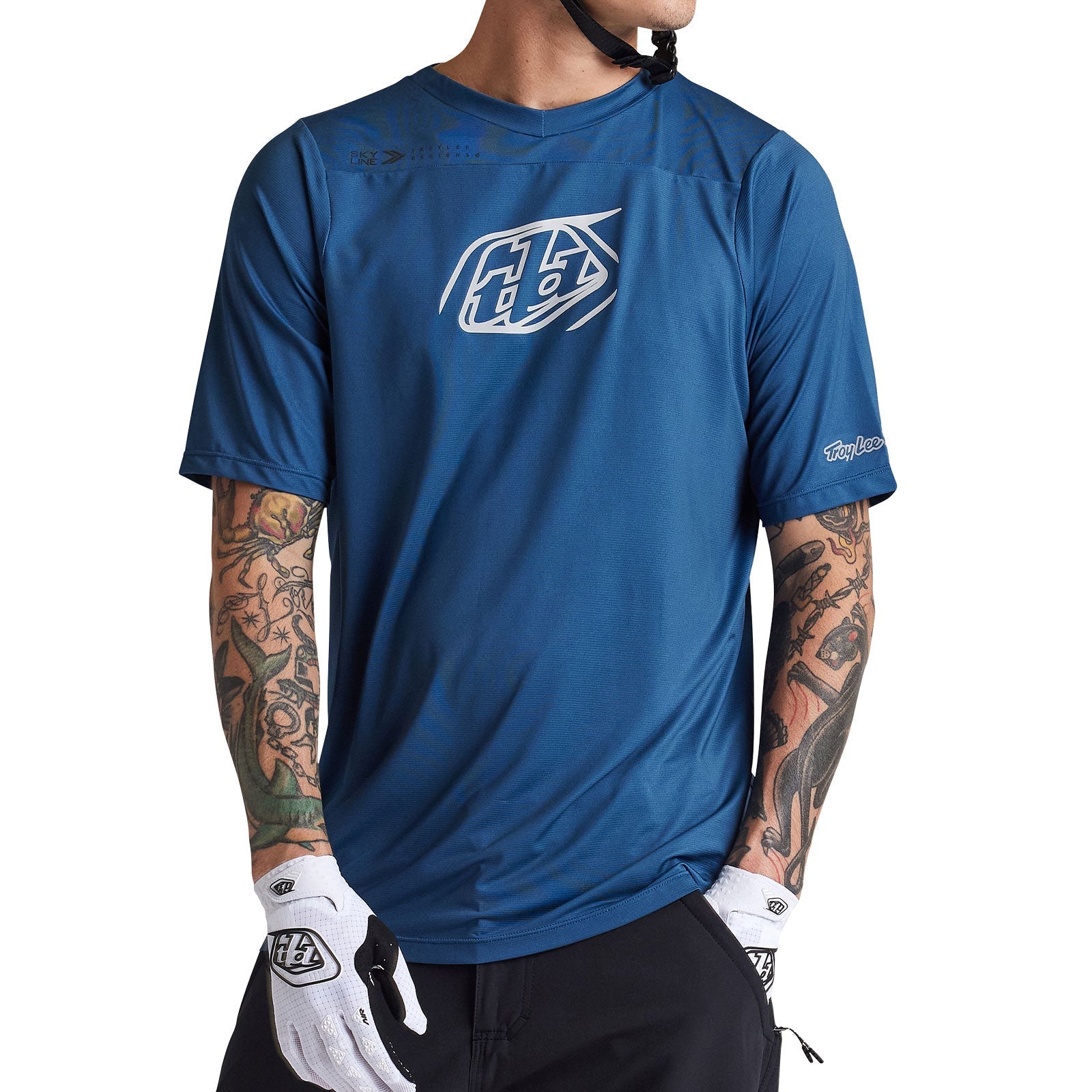 Troy Lee Skyline SS Jersey Iconic Indigo