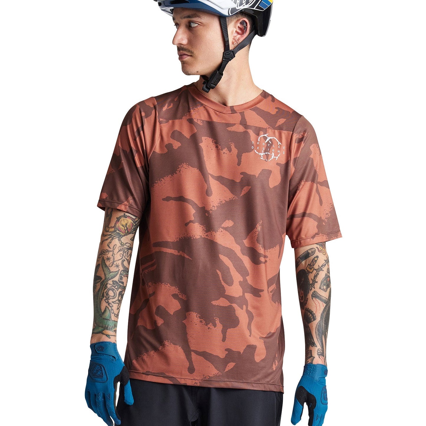 Troy Lee Skyline SS Jersey Shadow Camo Brick