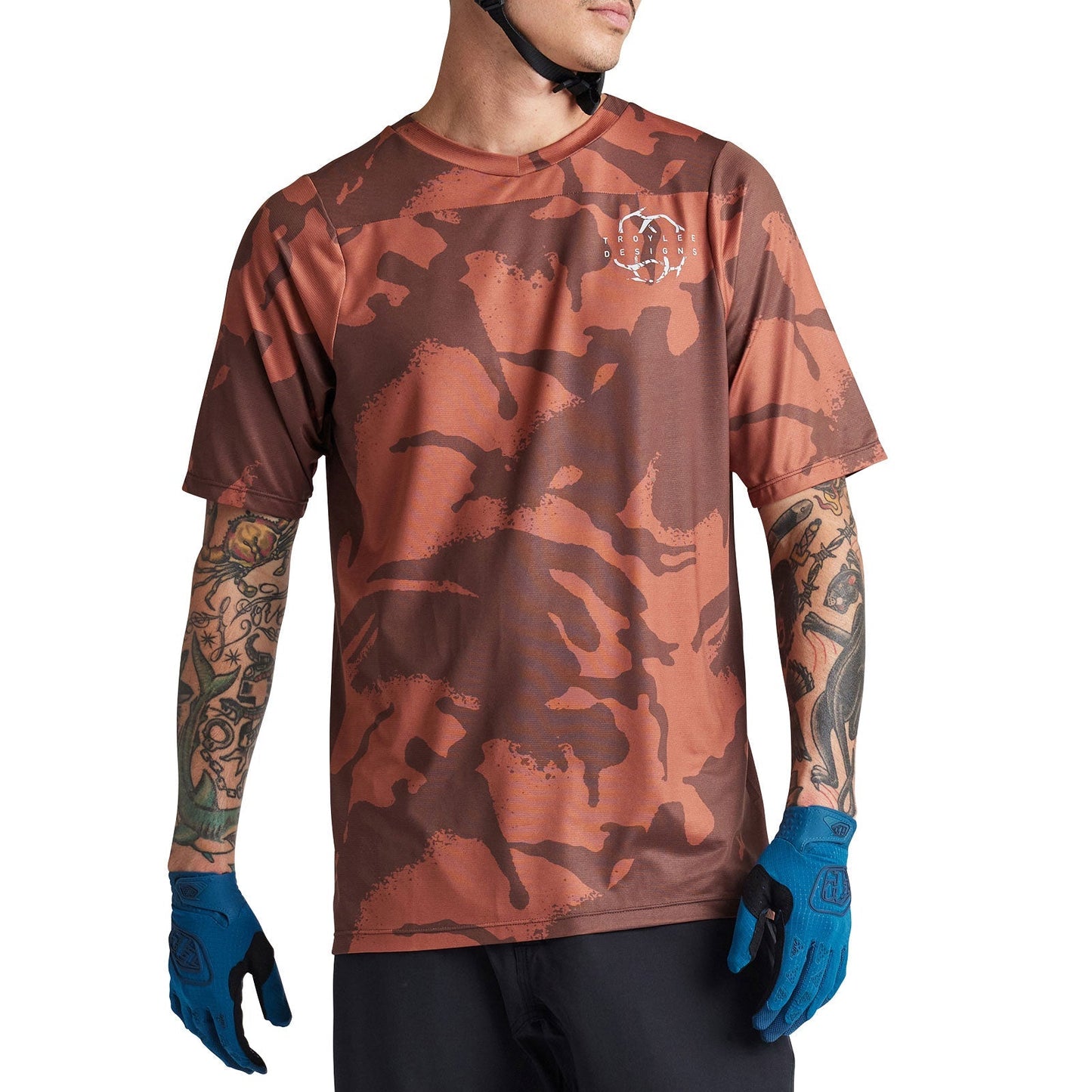 Troy Lee Skyline SS Jersey Shadow Camo Brick