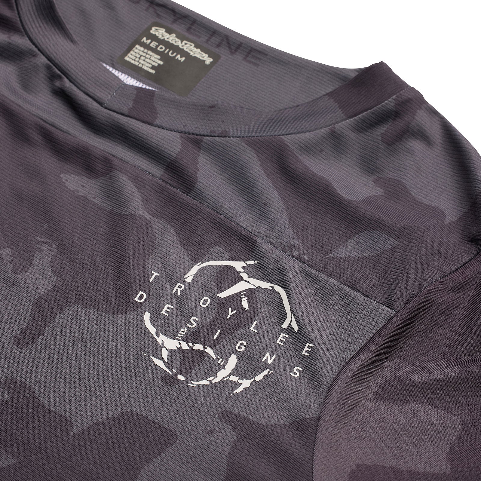 Troy Lee Skyline SS Jersey Shadow Camo Carbon